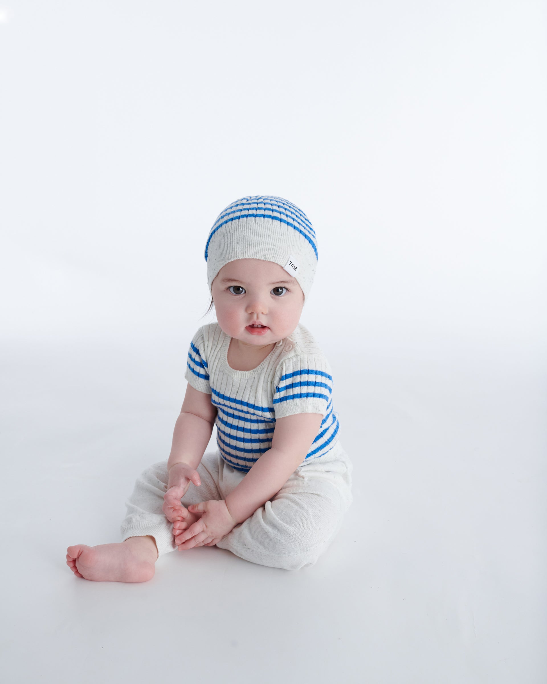 Beanie Marinière - Ribbed