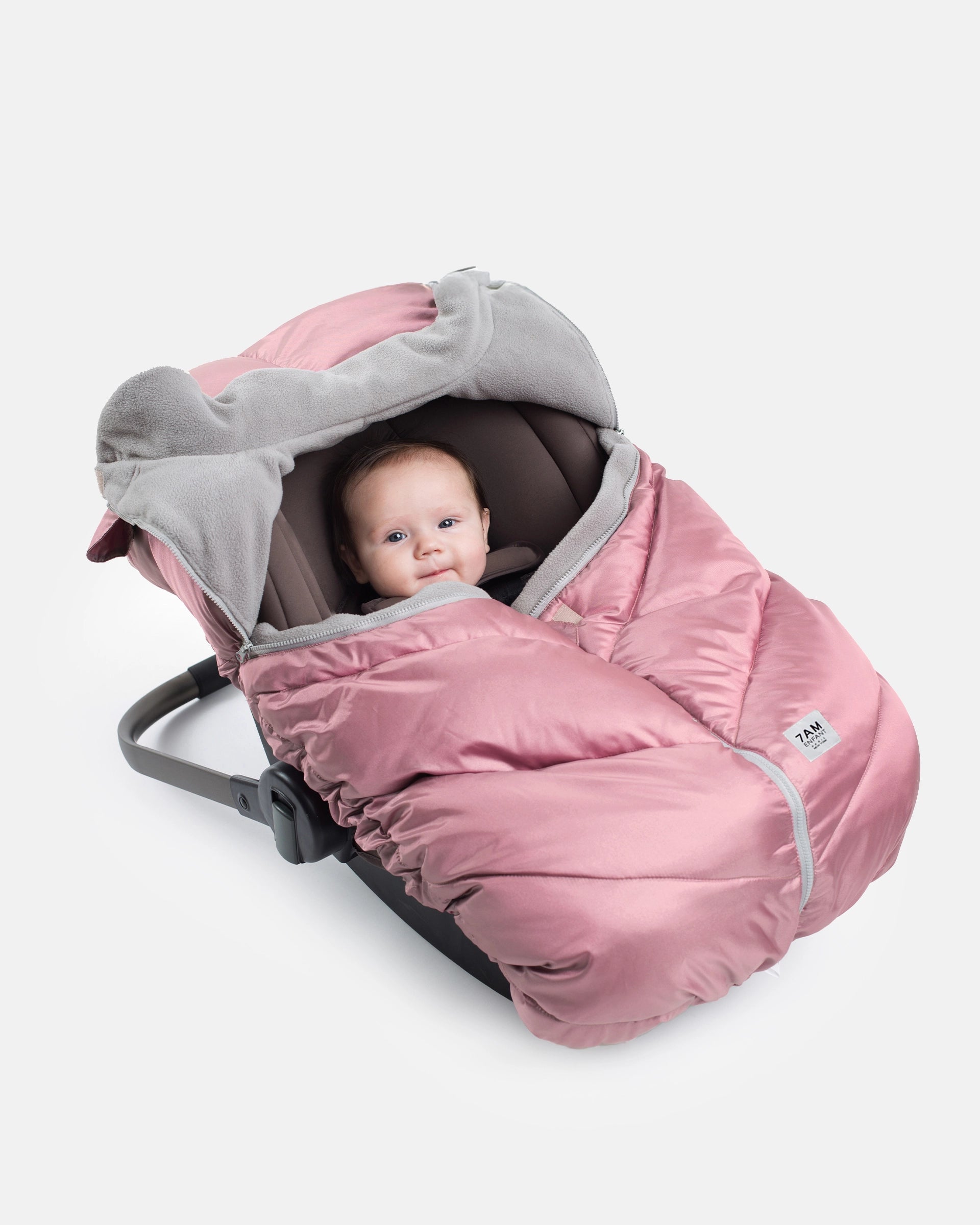 Car Seat Cocoon - Metallic Lilac