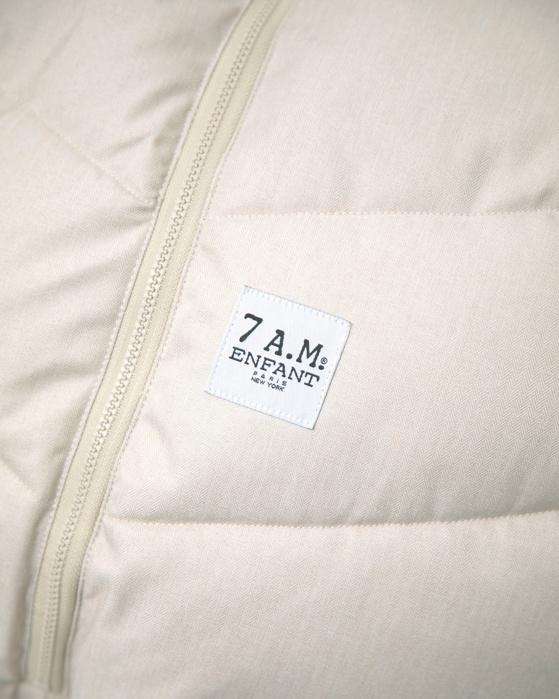 Heather Beige Faux Fur//