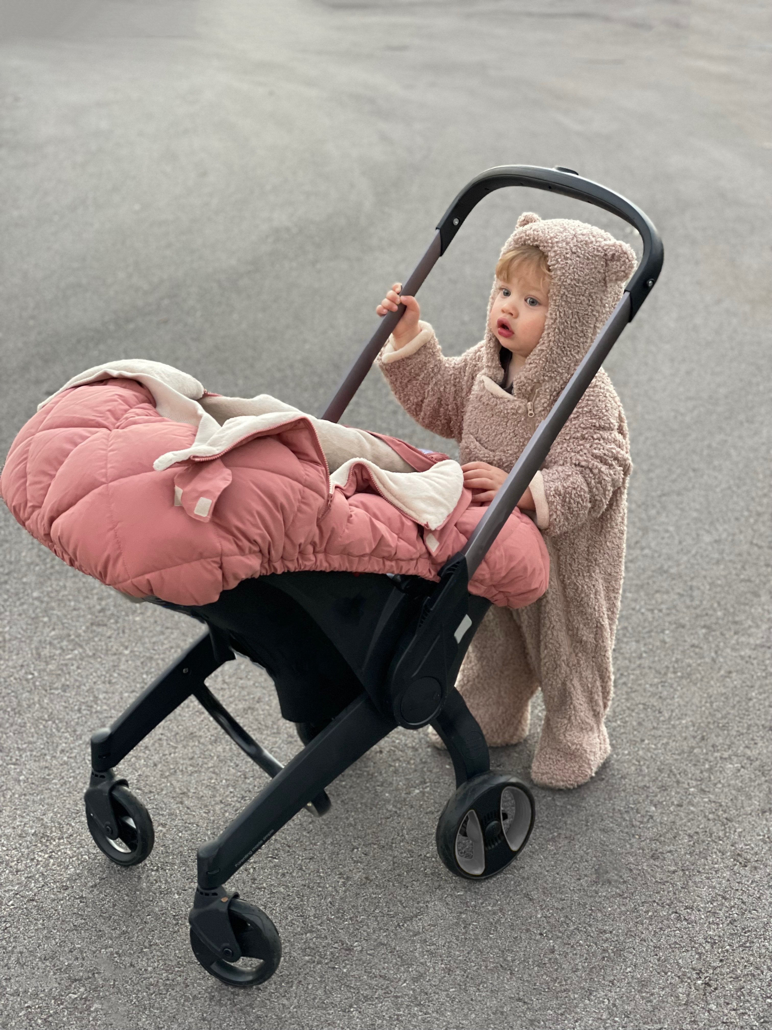 Car Seat Cocoon - Benji Sherpa