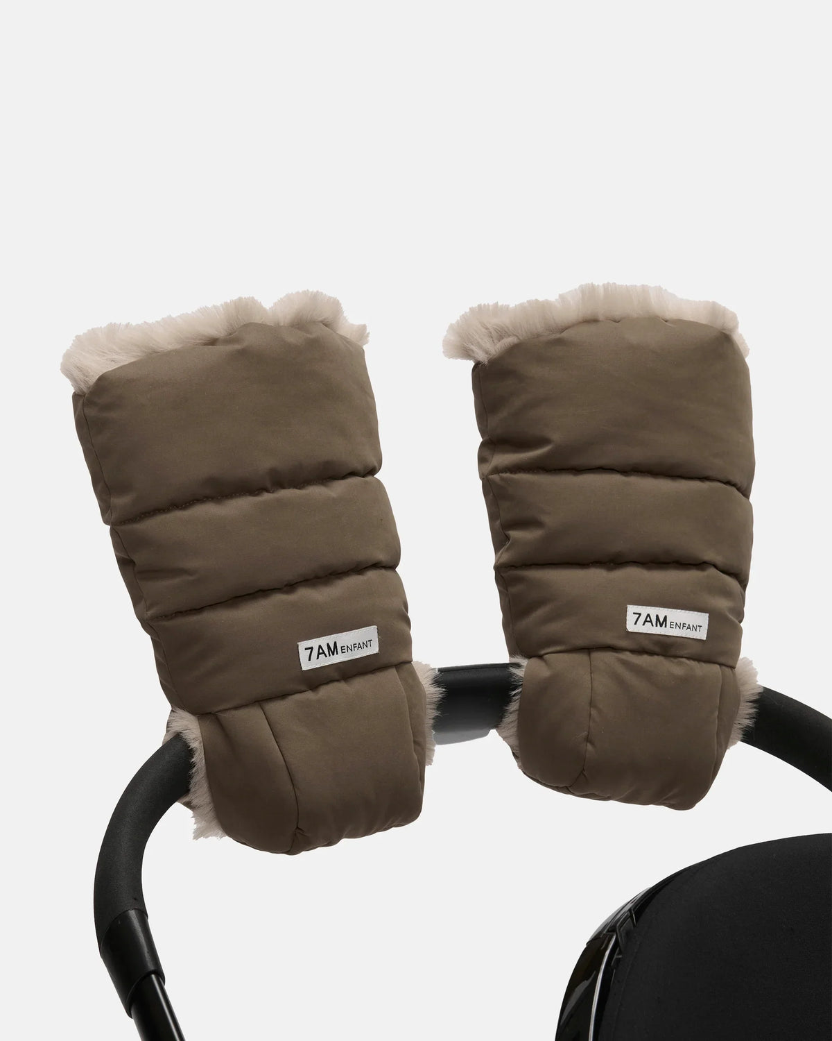 Moss Brown Faux Fur//