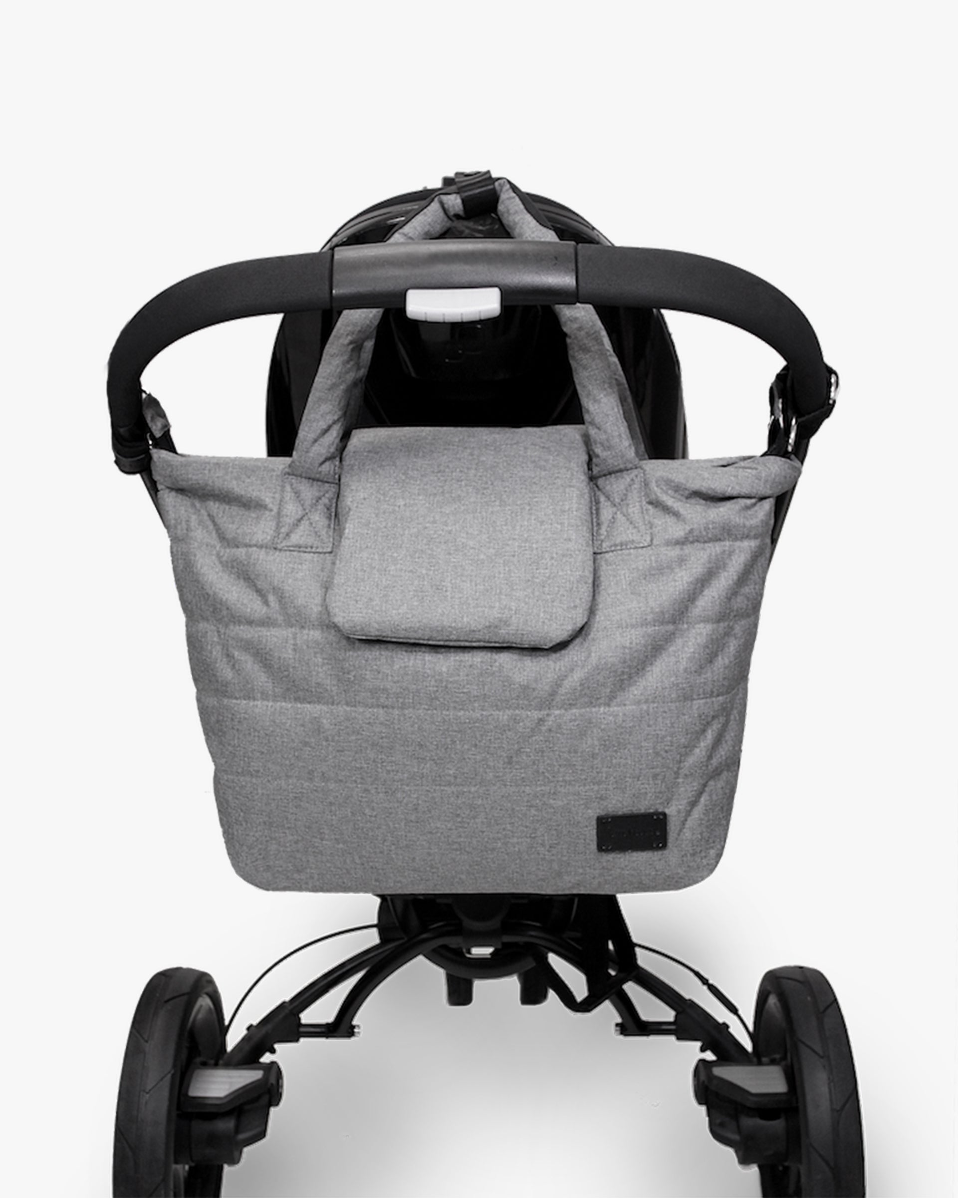 Heather Grey/Diaper Bag