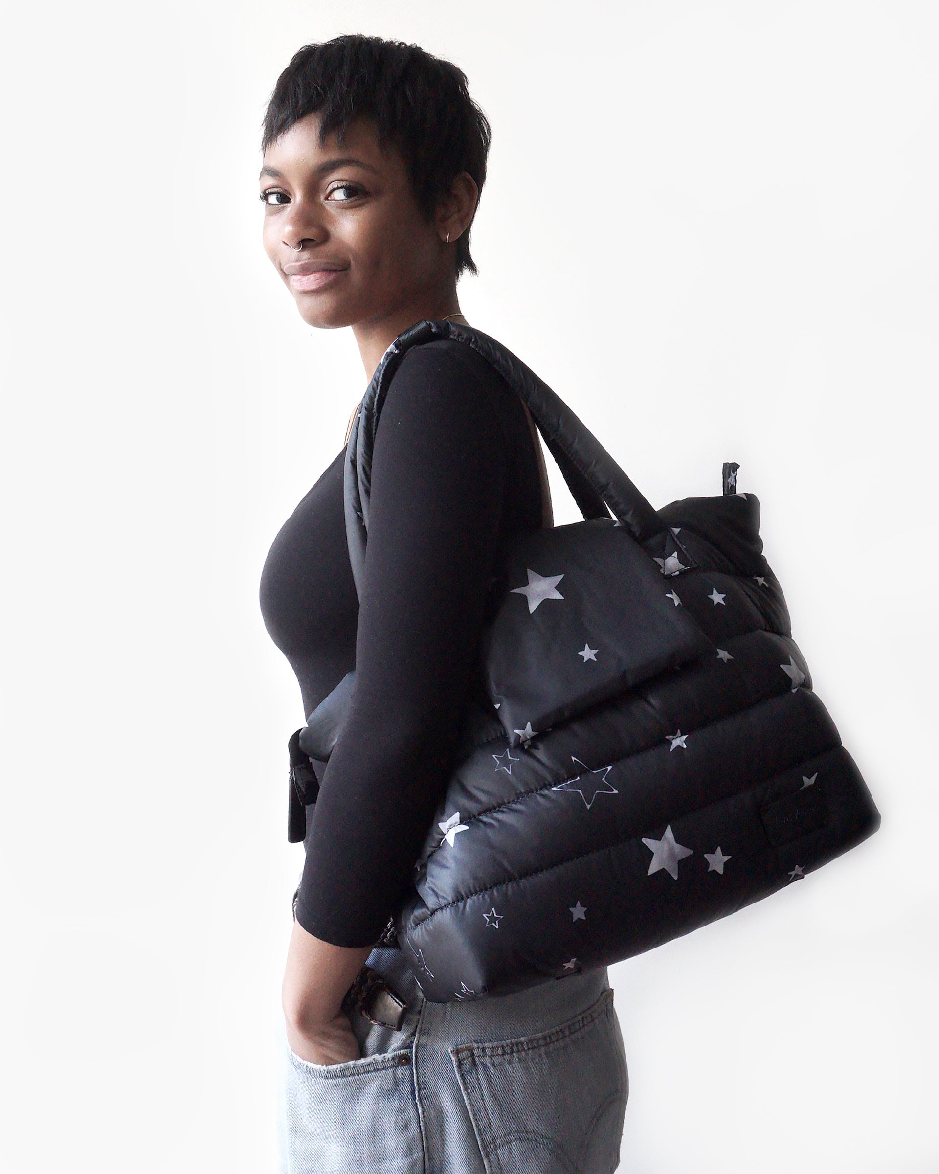 Print Black Stars