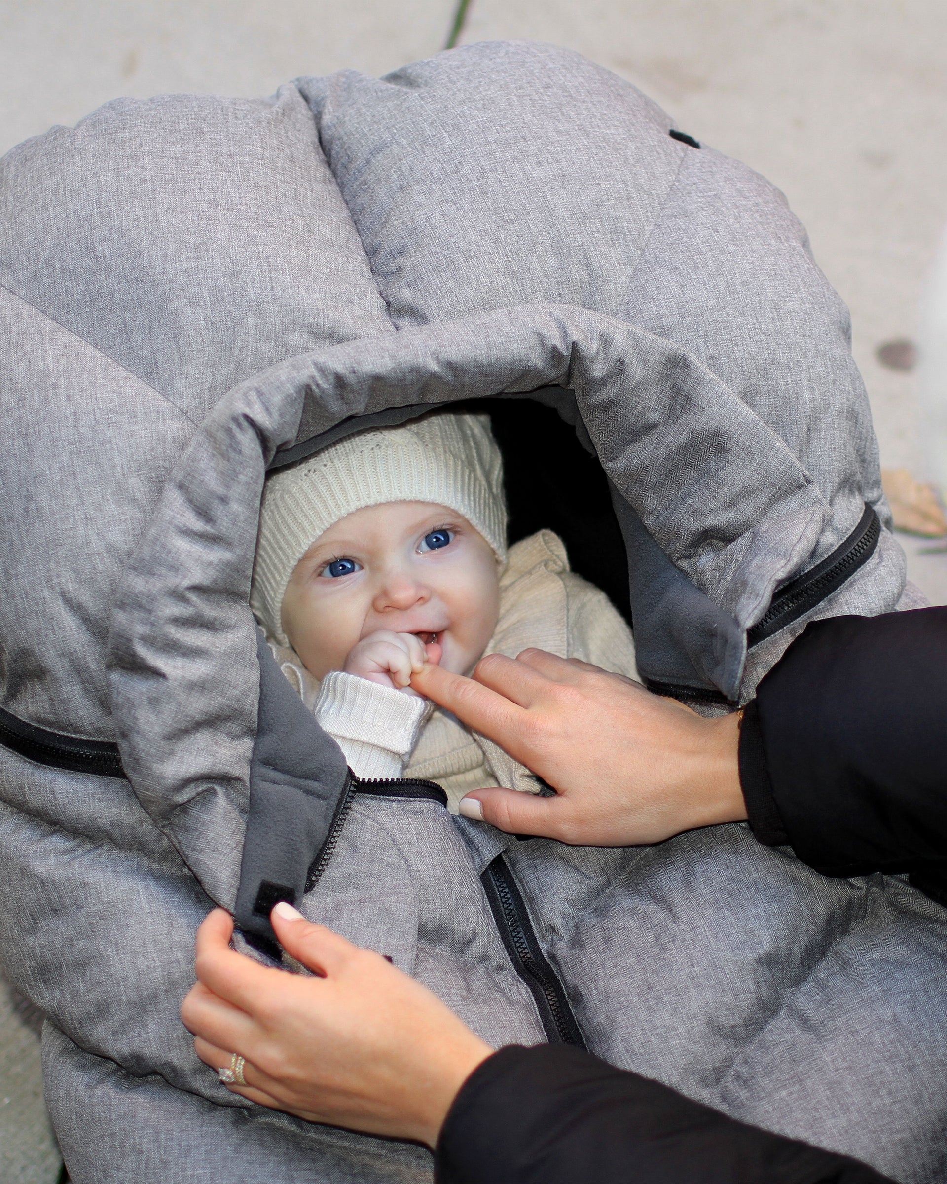 Car Seat Cocoon Heathers