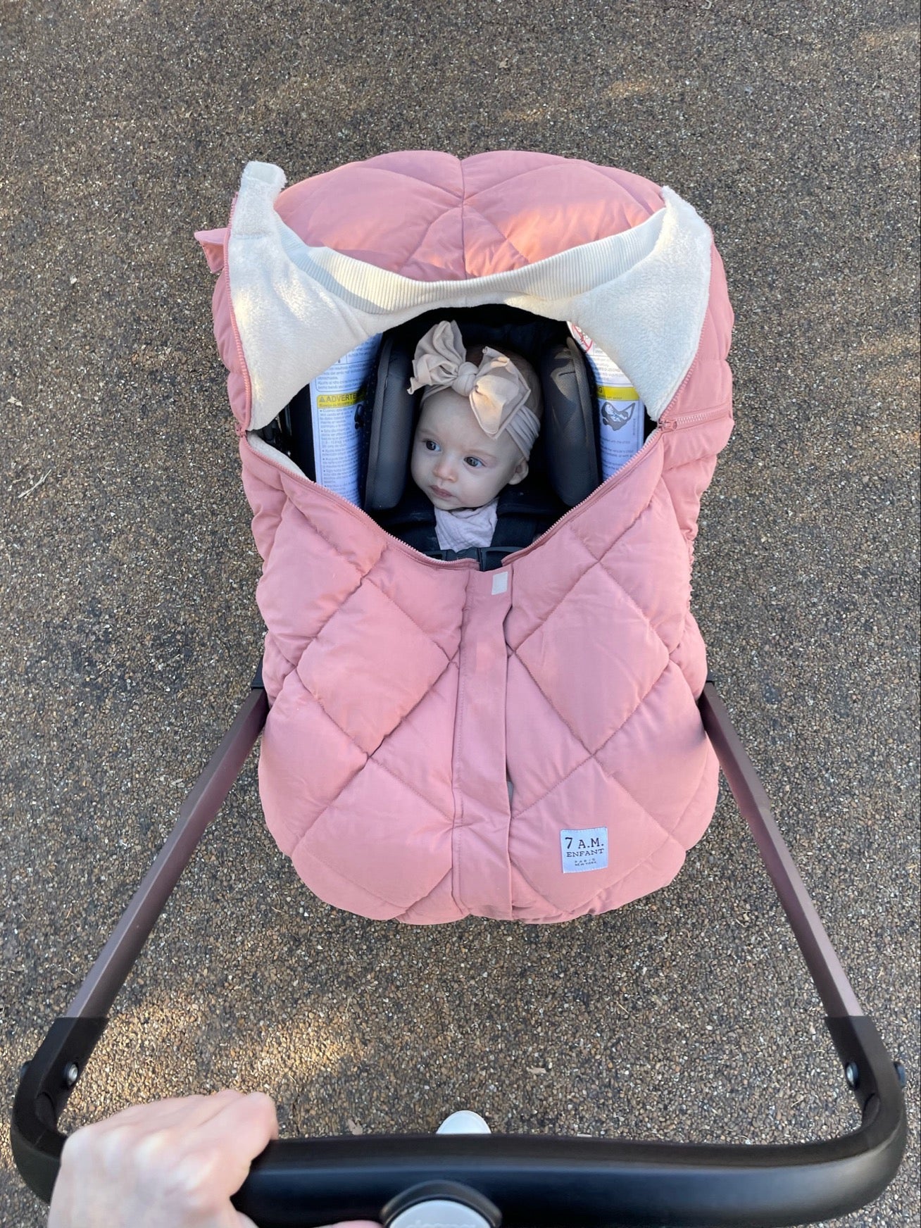 Car Seat Cocoon - Benji Sherpa