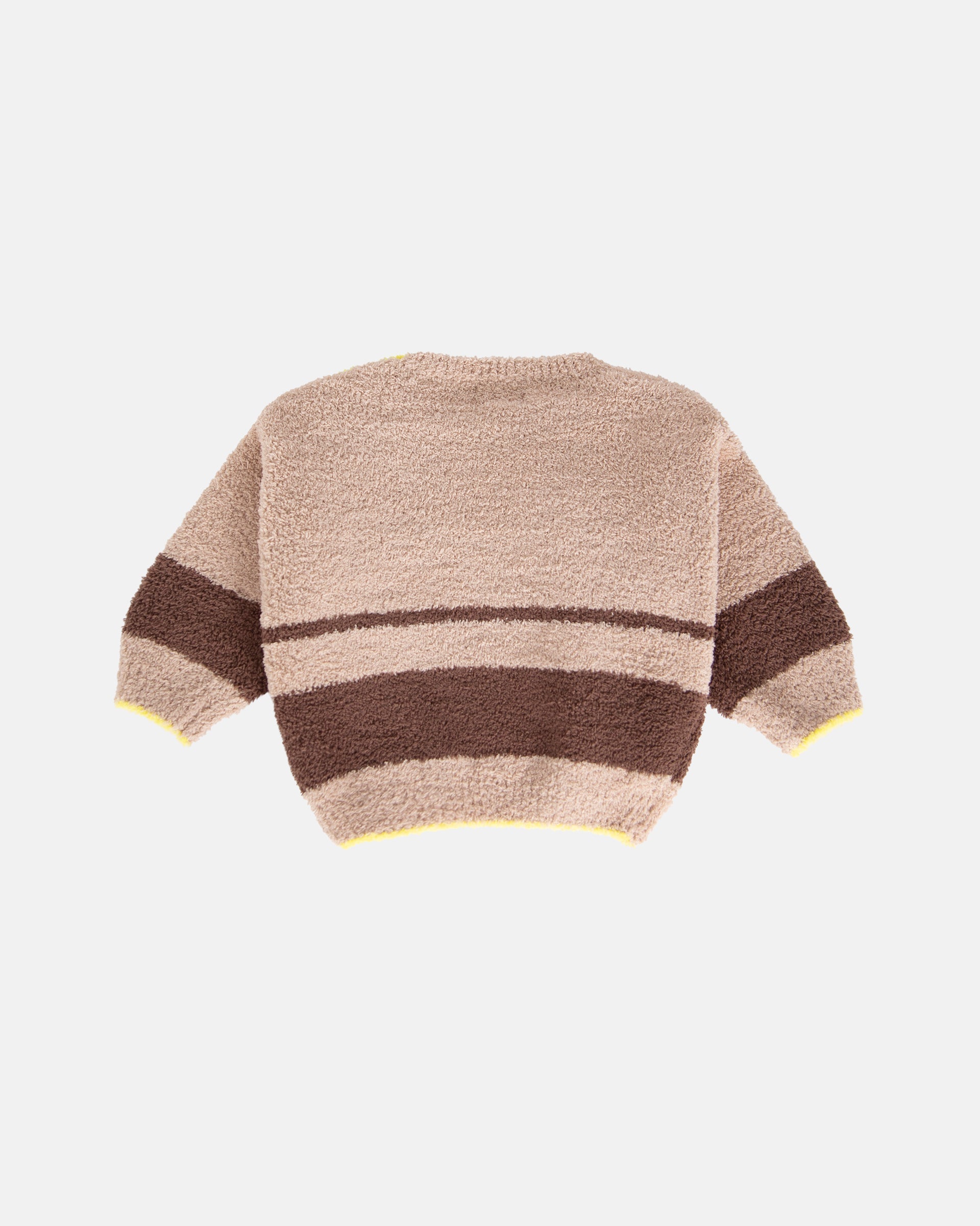 Boxy Striped Sweater Fuzzy